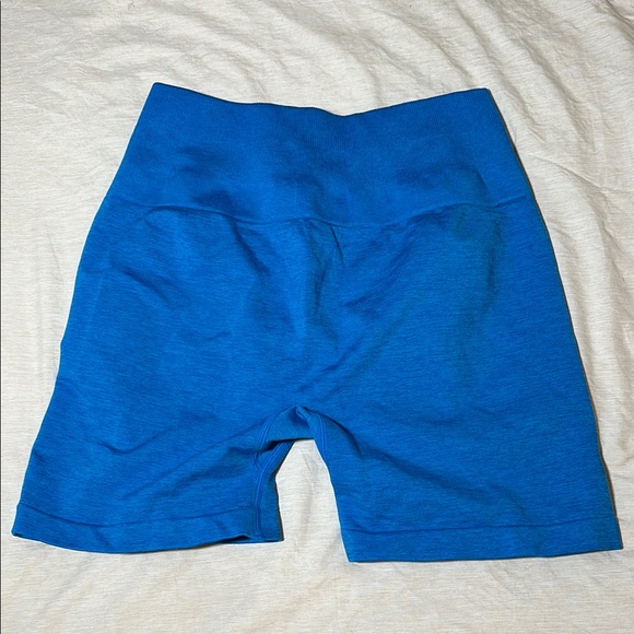 Vibrant Blue Women's Bike Shorts - Picture 2 of 2